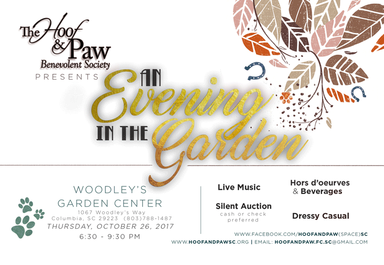 You are currently viewing Save the Date! An Evening in the Garden.